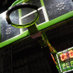 Battlebaskets basket and scoreboard
