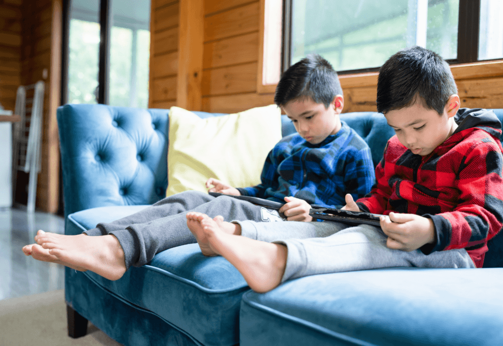 Kids on ipads
