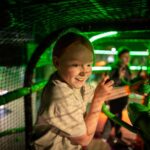 Child playing on Ballistics shooter