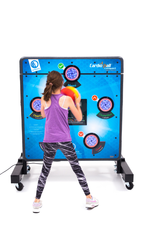 A pair of 5-light reaction walls, ideal for all ages and abilities