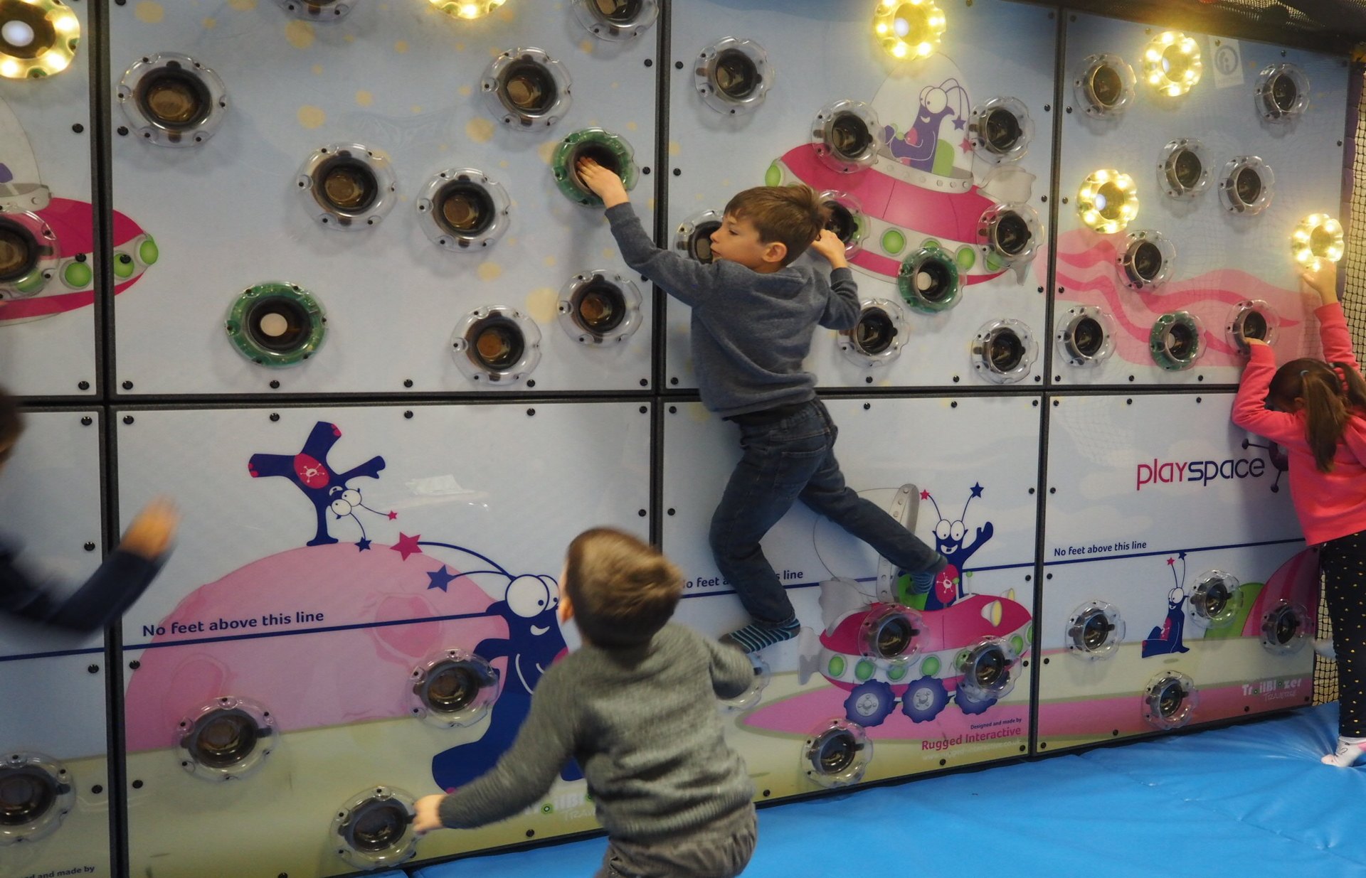 Challenging and Interactive Climbing