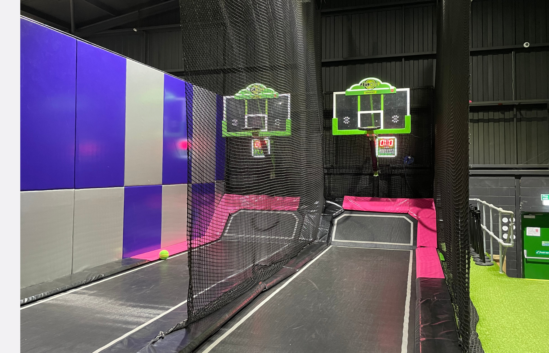 Interactive basketball hoops. Are you ready to do battle?